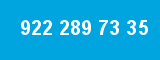 922 289 73 35 922 289 73 35
